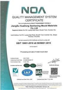 2 East China Sanhexing ISO Certificate English 2023_2