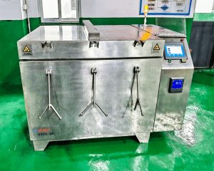 Cryogenic tempering integrated furnace