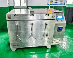 Cryogenic tempering integrated furnace