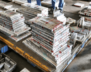 Finished material of precision mold die steel 1