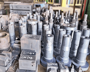 Finished material of precision mold die steel 12