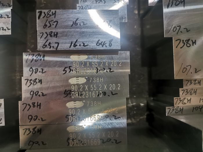 Custom Cutting Service for Steel Blocks at SAN HE XING