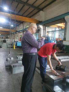 Ultrasonic Testing in steel